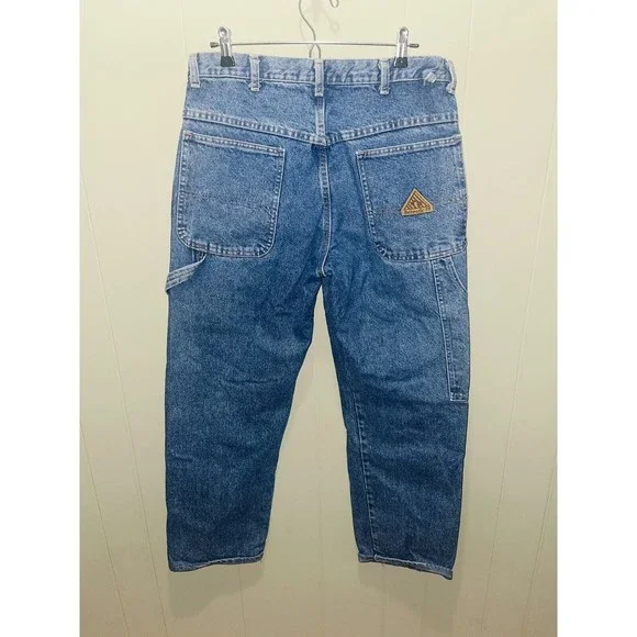 BULWARK FR Blue Denim Fire Flame Resistant Work Pants Jeans - Picture 2 of 8